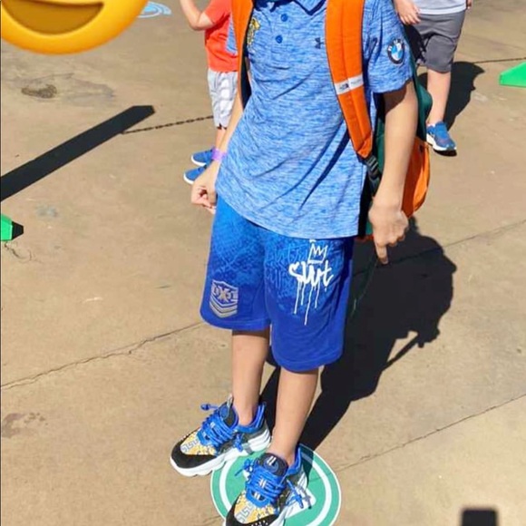 💯% authentic ❤️versace sneaker perfect like brand new with box - Picture 7 of 11